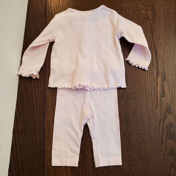 Lot of 2 Baby‎ 0-3 First Impressions & Grain de blé Girl's Matching Set- Outfits - Picture 9 of 16
